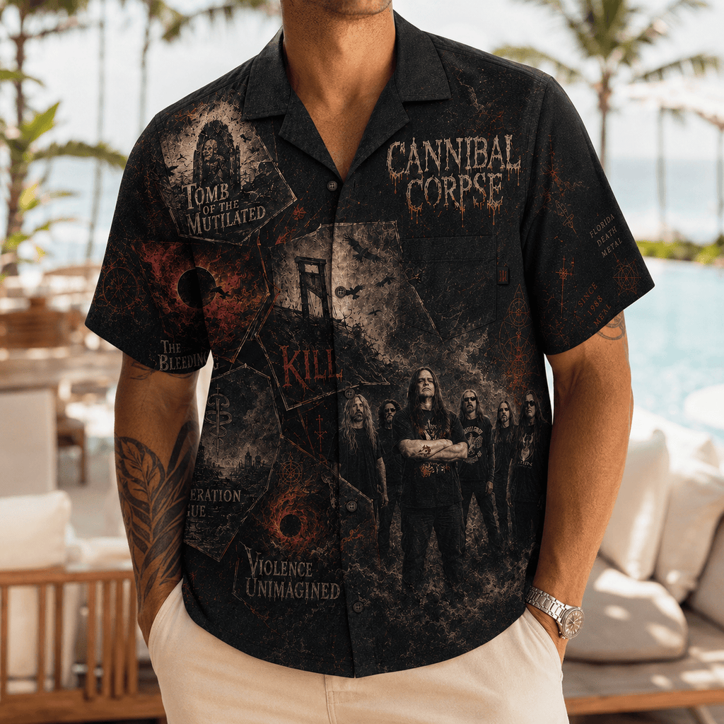 PREMIUM CNC HAWAIIAN SHIRT HQH