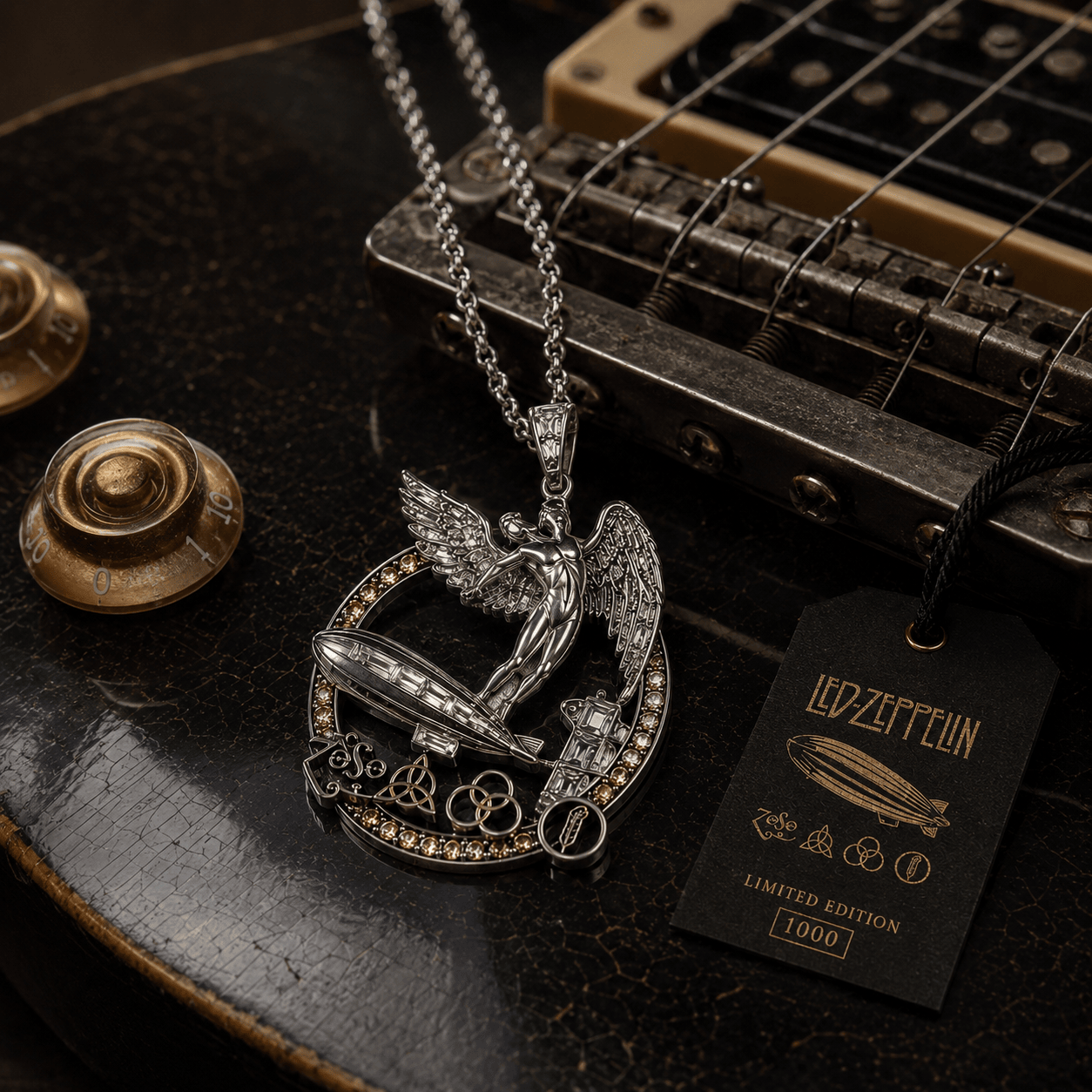 LZPL Solid Gold Chain with Diamond Pendant BMD