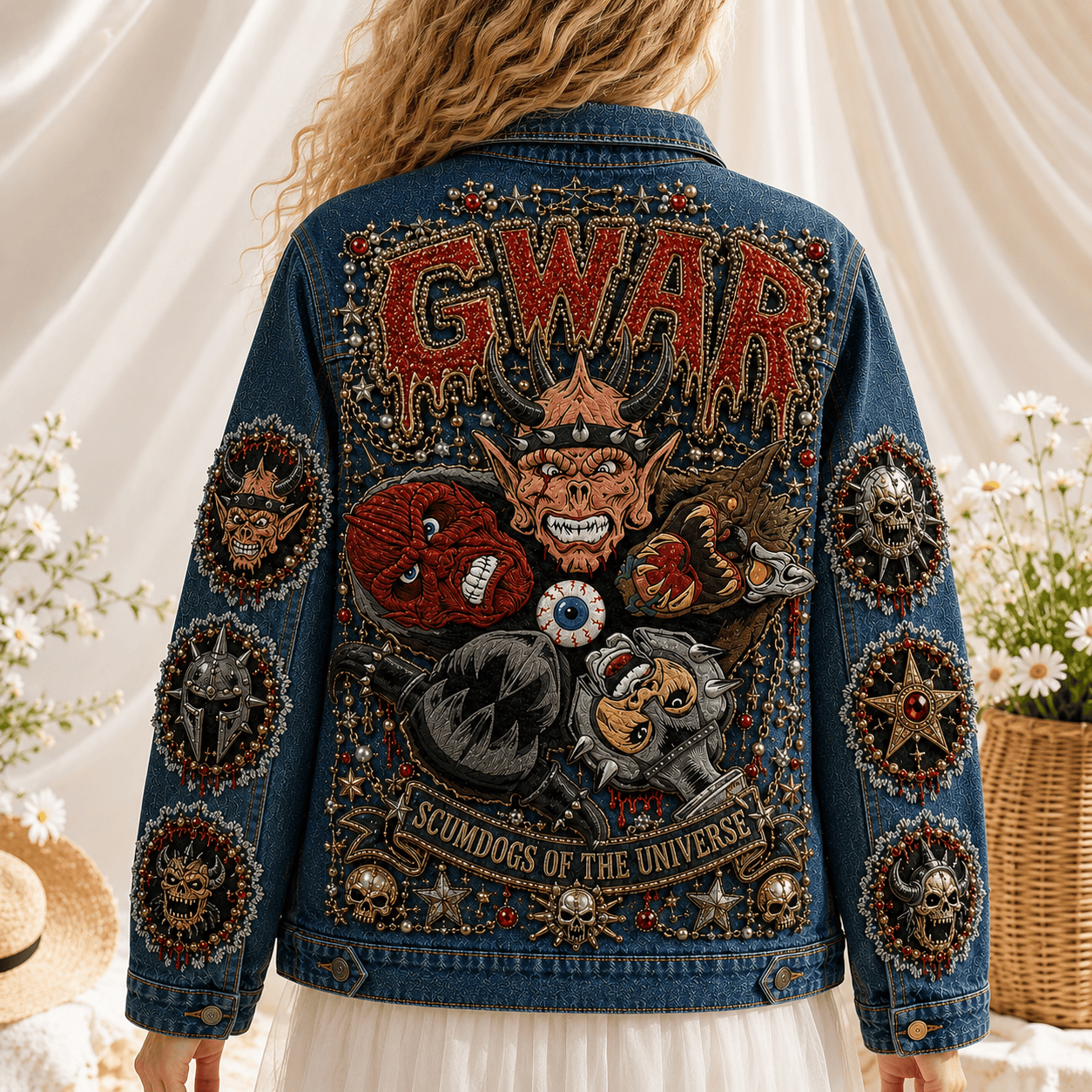 Premium GWAR Denim Jacket TTNL