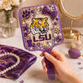 Premium LSU Glam Handheld Mirror TNSM