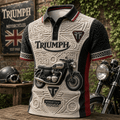 PREMIUM TRI EMBOSS POLO SHIRT LNTH