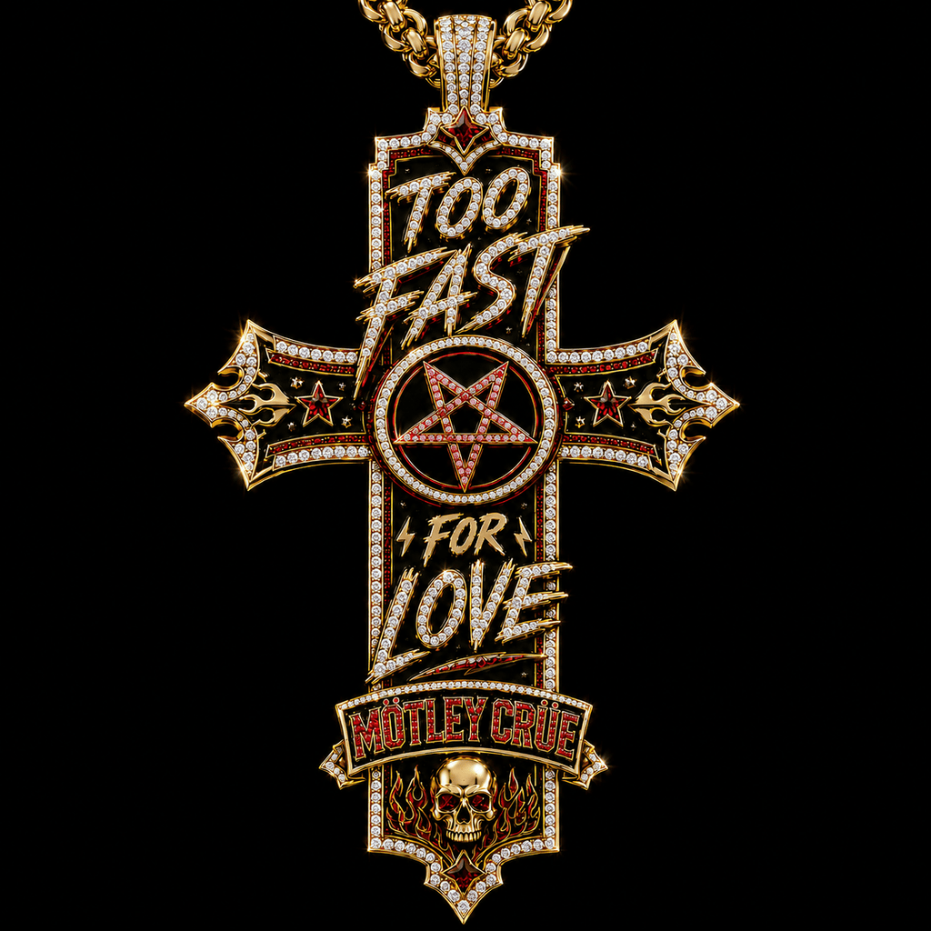MTLC Solid Gold Chain with Diamond Pendant TTTT