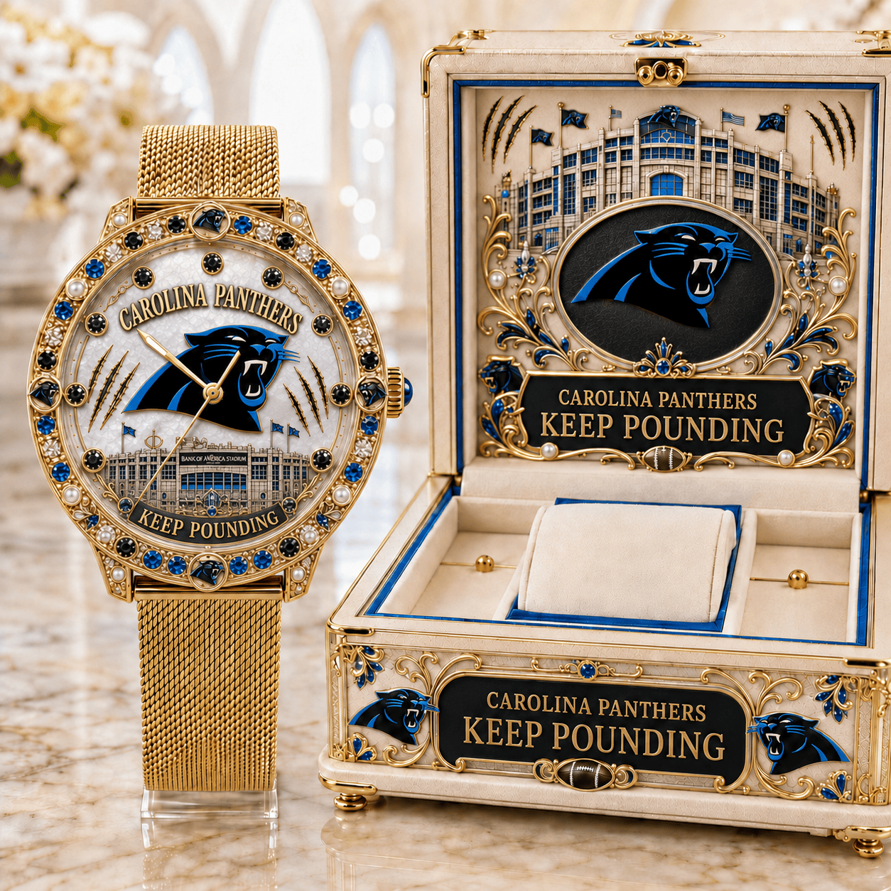 CRPT Premium Carolina Panthers Watch NTVA