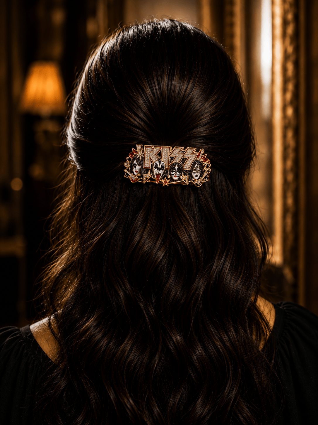 KSS Elegant Gold Hair Clip For Women BMD