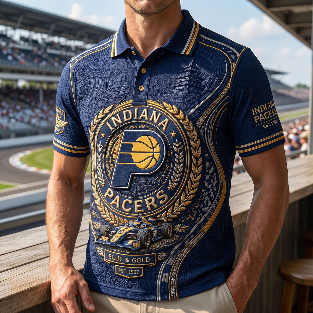 PREMIUM IDP EMBOSS POLO SHIRT DBD