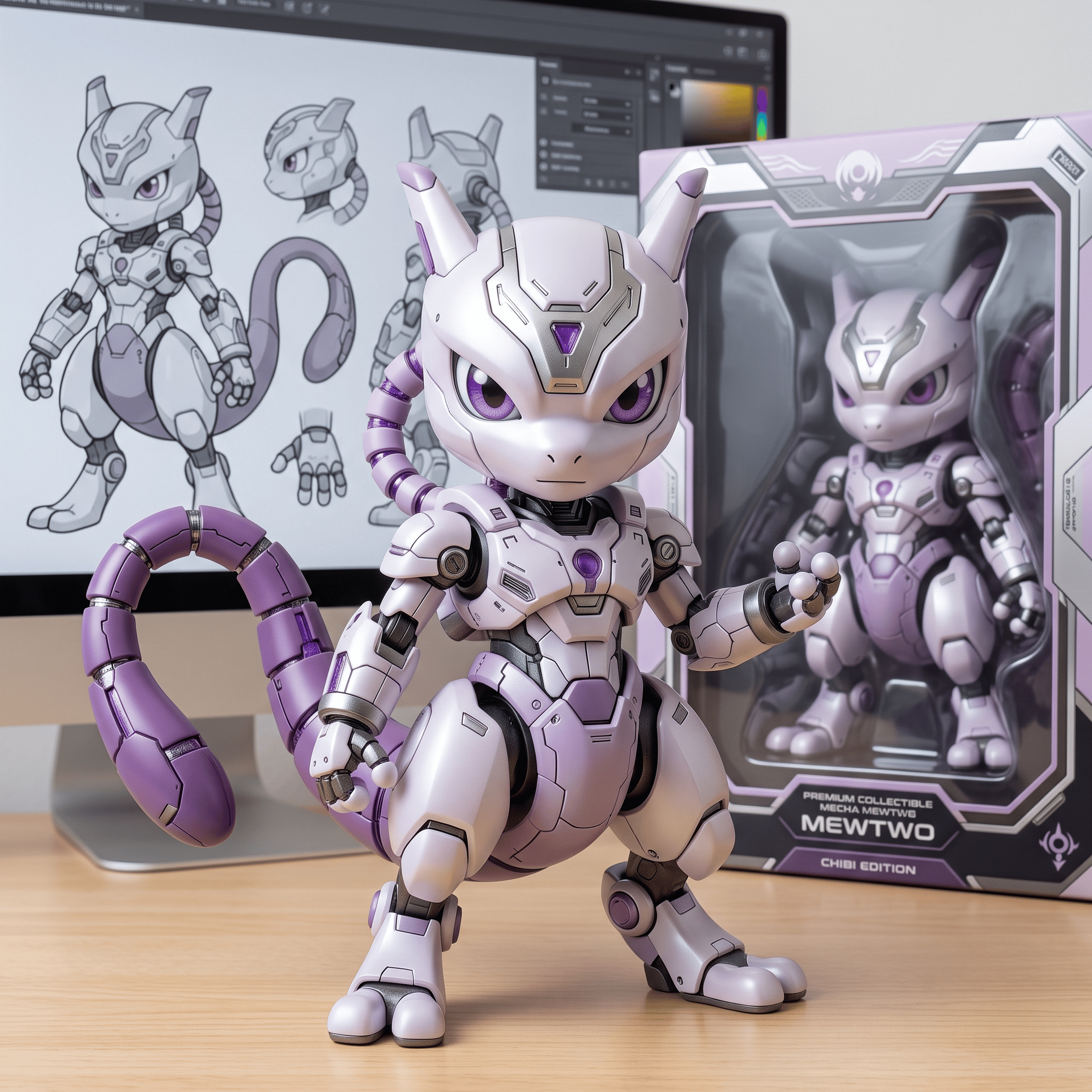 Premium MEW Mecha Chibi Figure HTTT