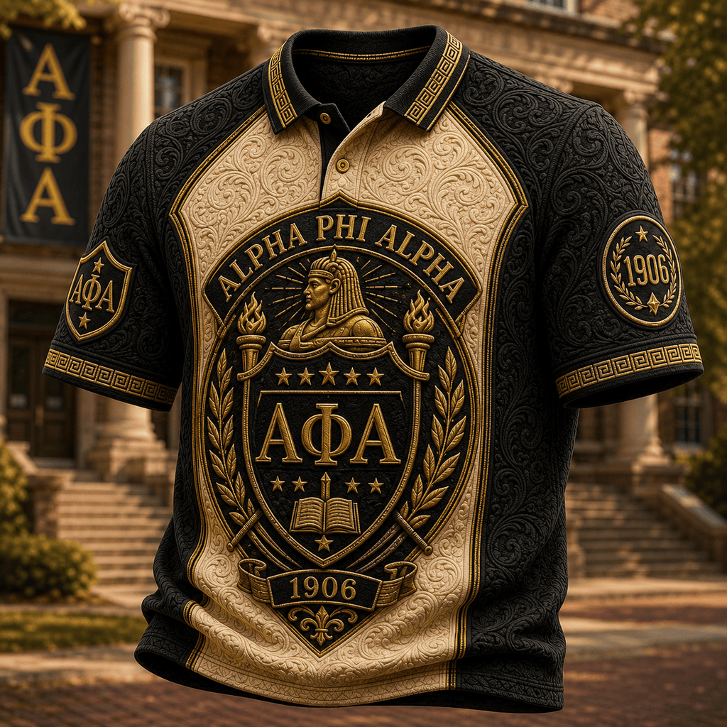 PREMIUM APA EMBOSS POLO SHIRT HQH