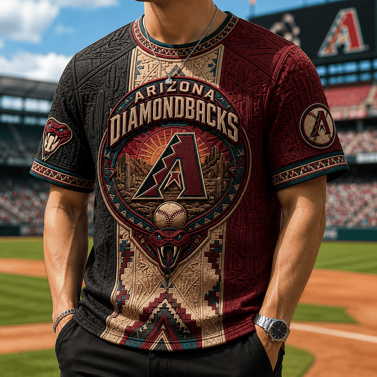 PREMIUM AZDB 3D EMBOSS SHIRT TTNL