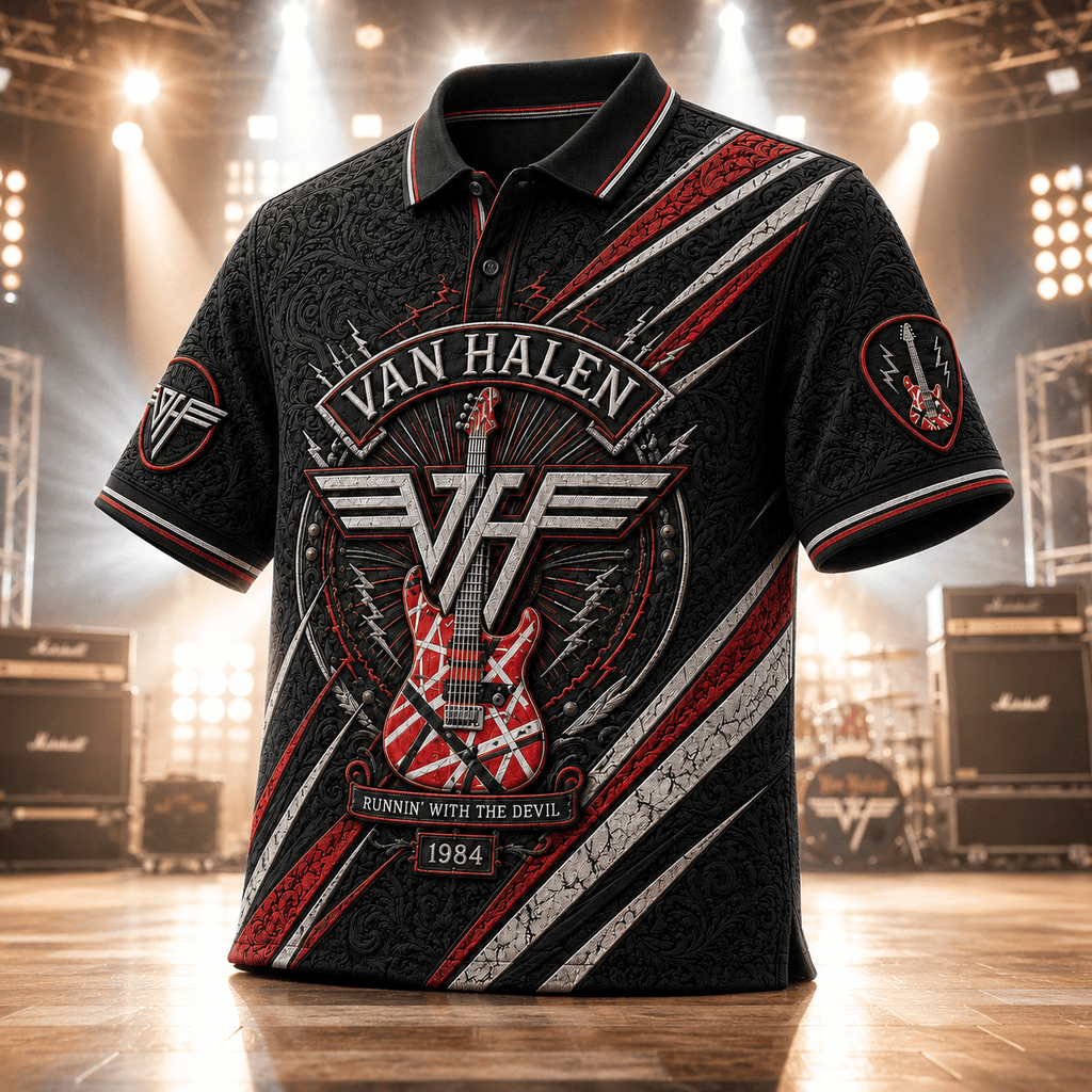 PREMIUM VHL EMBOSS POLO SHIRT HQH