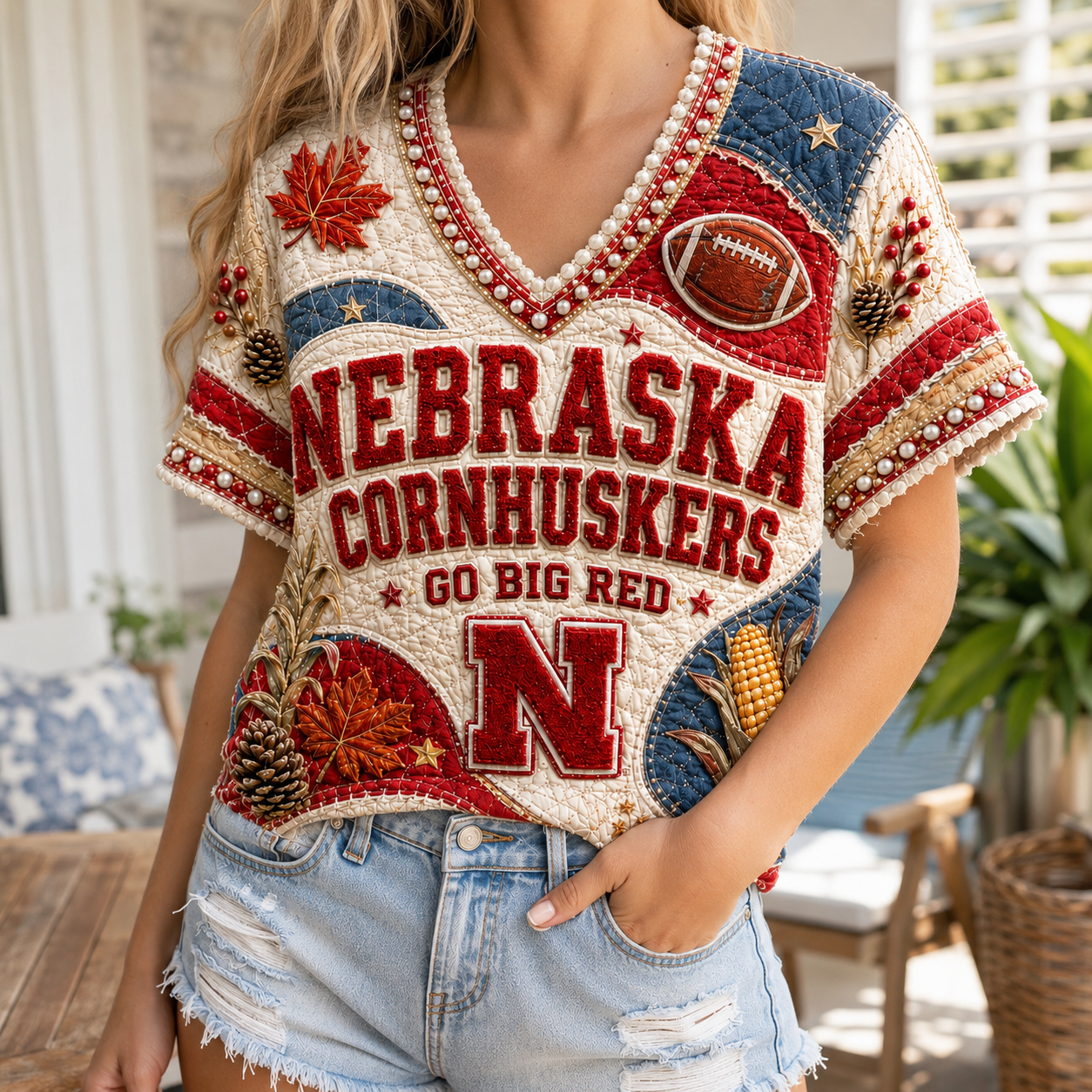 Premium NCH V-neck Shirt NTVA