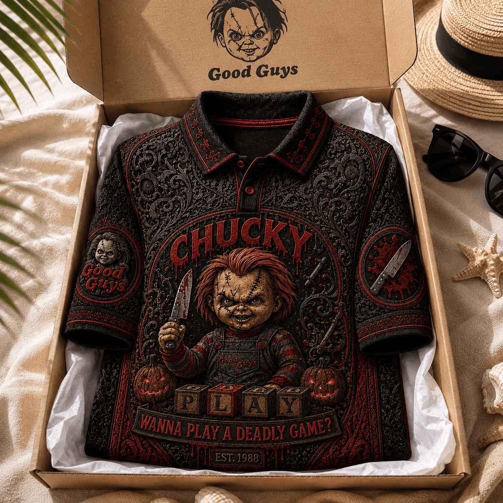 PREMIUM CKY EMBOSS POLO SHIRT HQH
