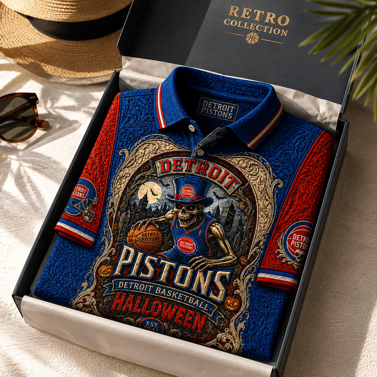 PREMIUM DTP EMBOSS POLO SHIRT NTNA