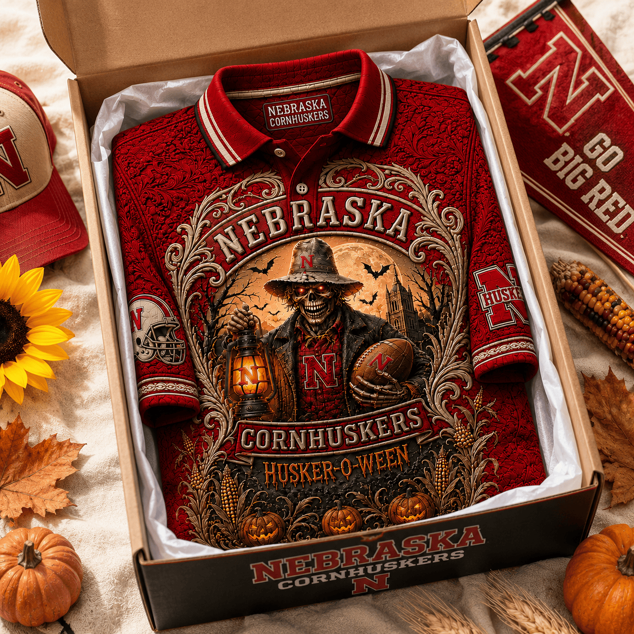 PREMIUM NCH EMBOSS POLO SHIRT NTNA