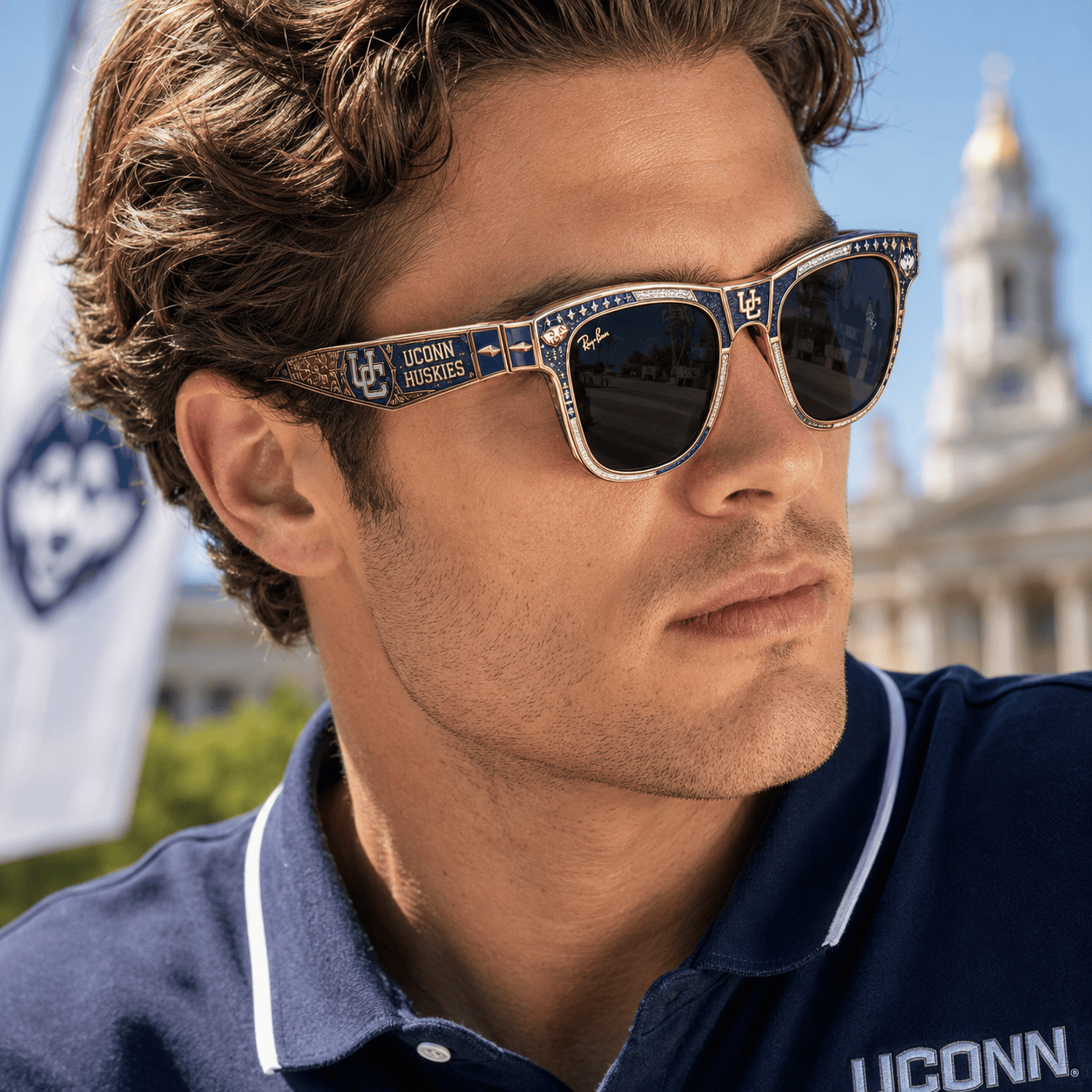 PREMIUM UCHB 3D EMBOSS SHIRT NTB
