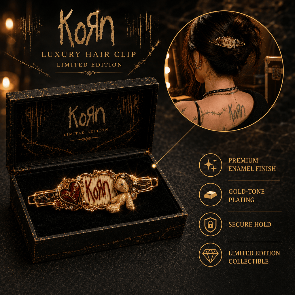 KRN Elegant Gold Hair Clip For Women TMH