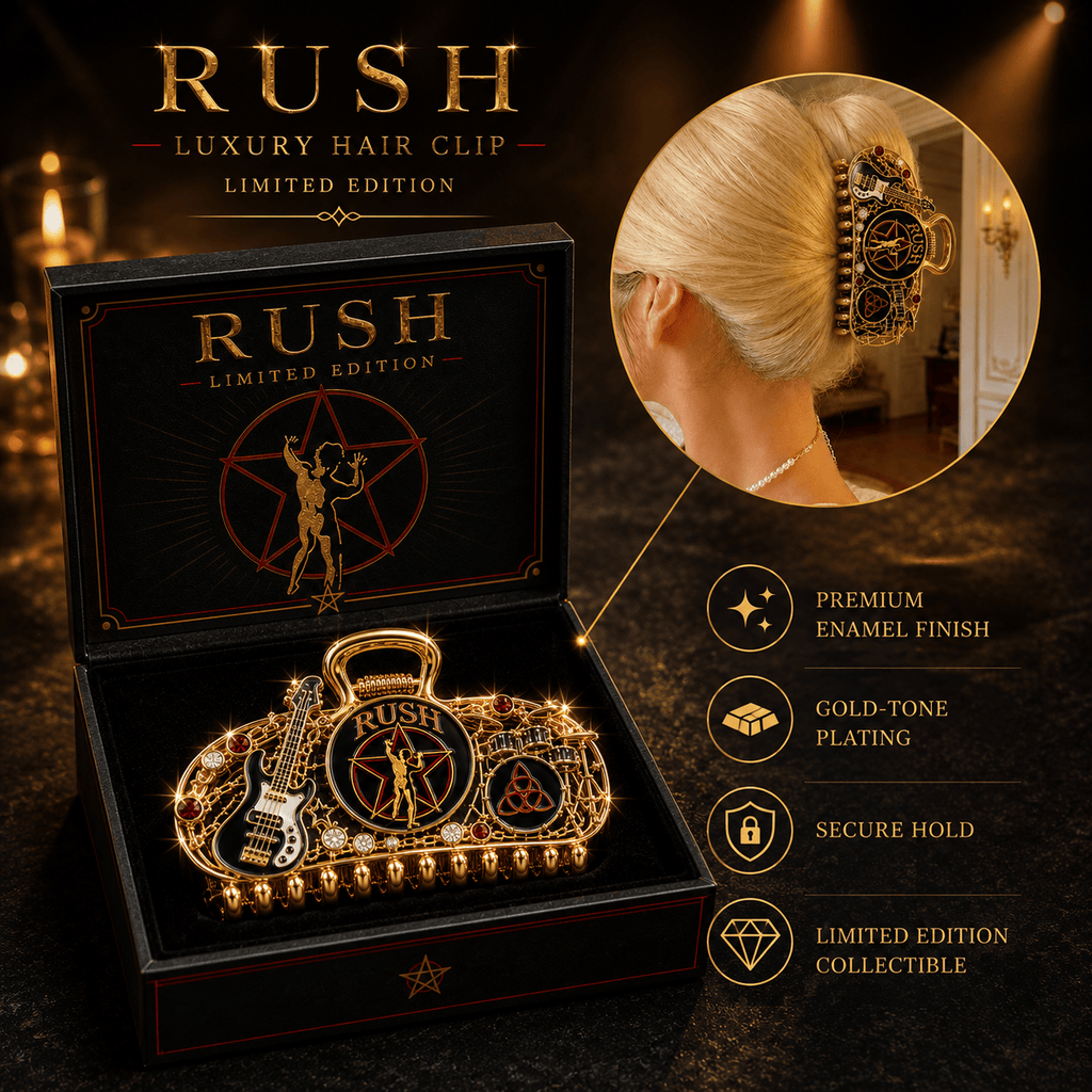 RSH Elegant Gold Hair Clip For Women TMH