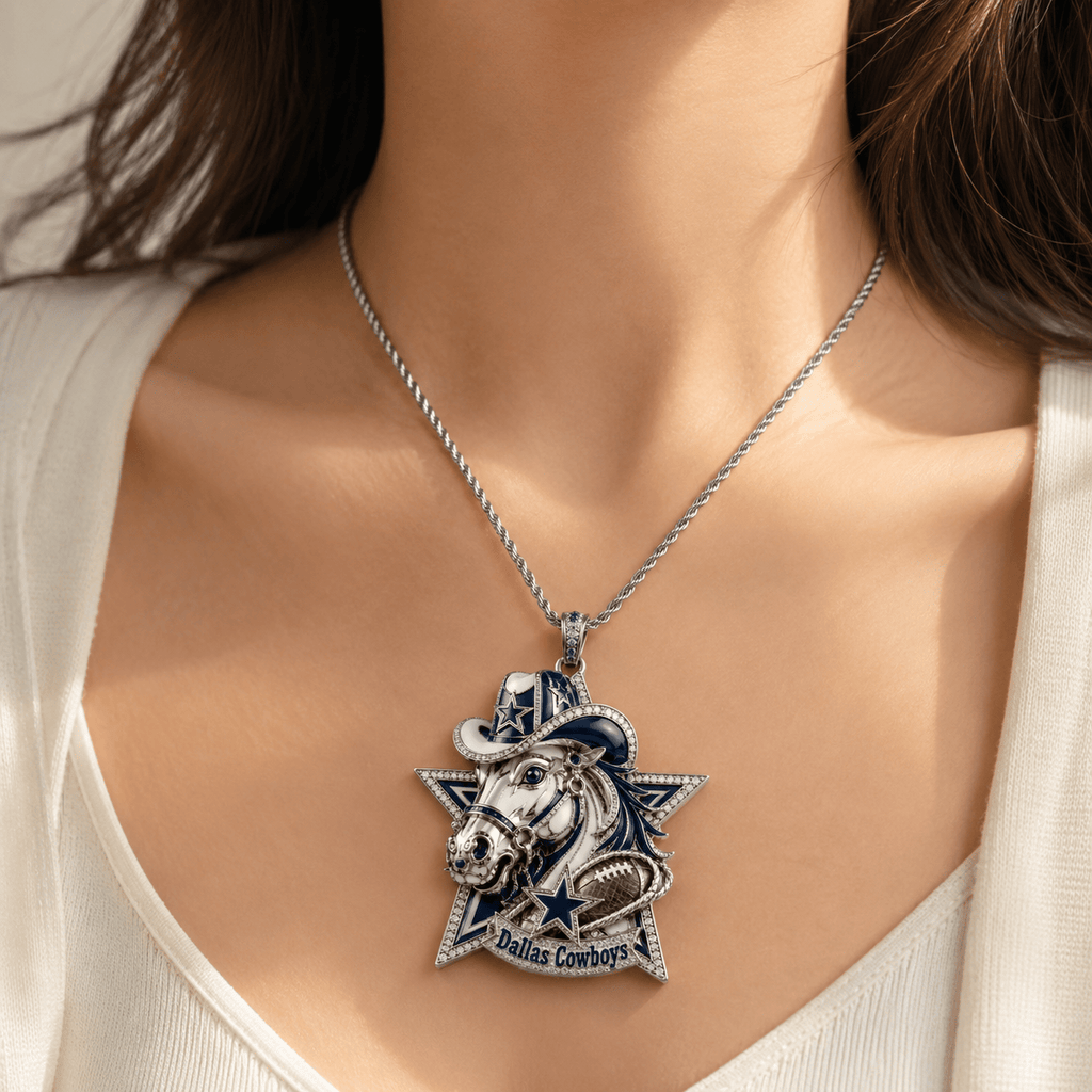 DLCB Solid Silver Chain with Diamond Pendant PDL