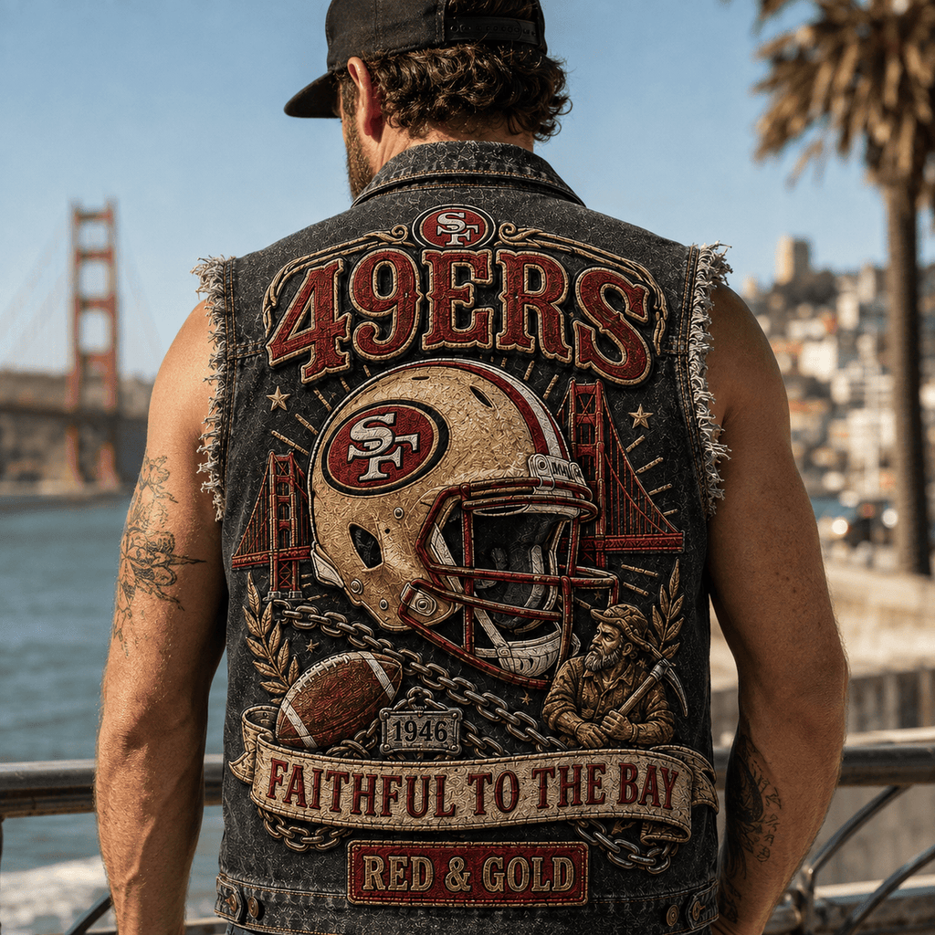 SF49 PREMIUM DENIM VEST HQH