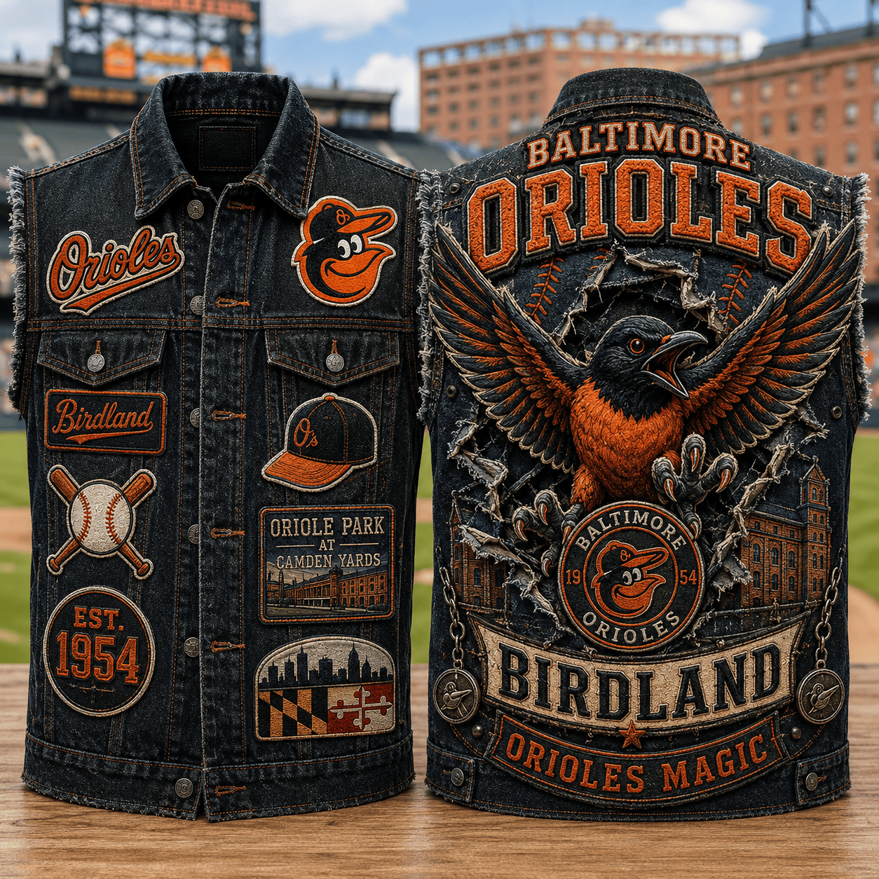 BTMO PREMIUM DENIM VEST HQH