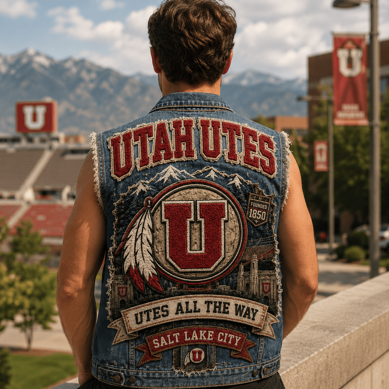 UTAH PREMIUM DENIM VEST HQH