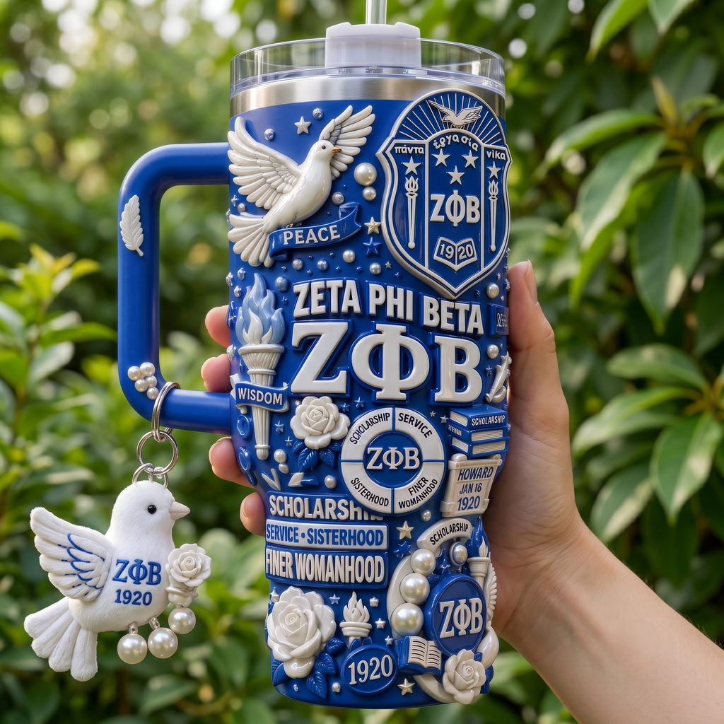 ZPB 40oz Tumbler With Handle HTTT